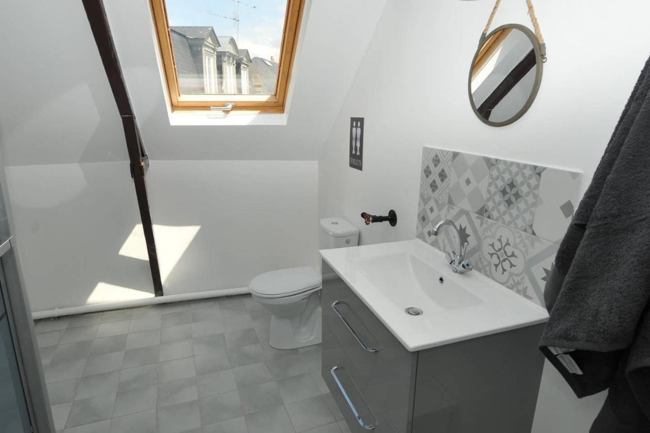 Vue Sur Les Toits, 35M2 Hyper Centre Honfleur Appartement Buitenkant foto