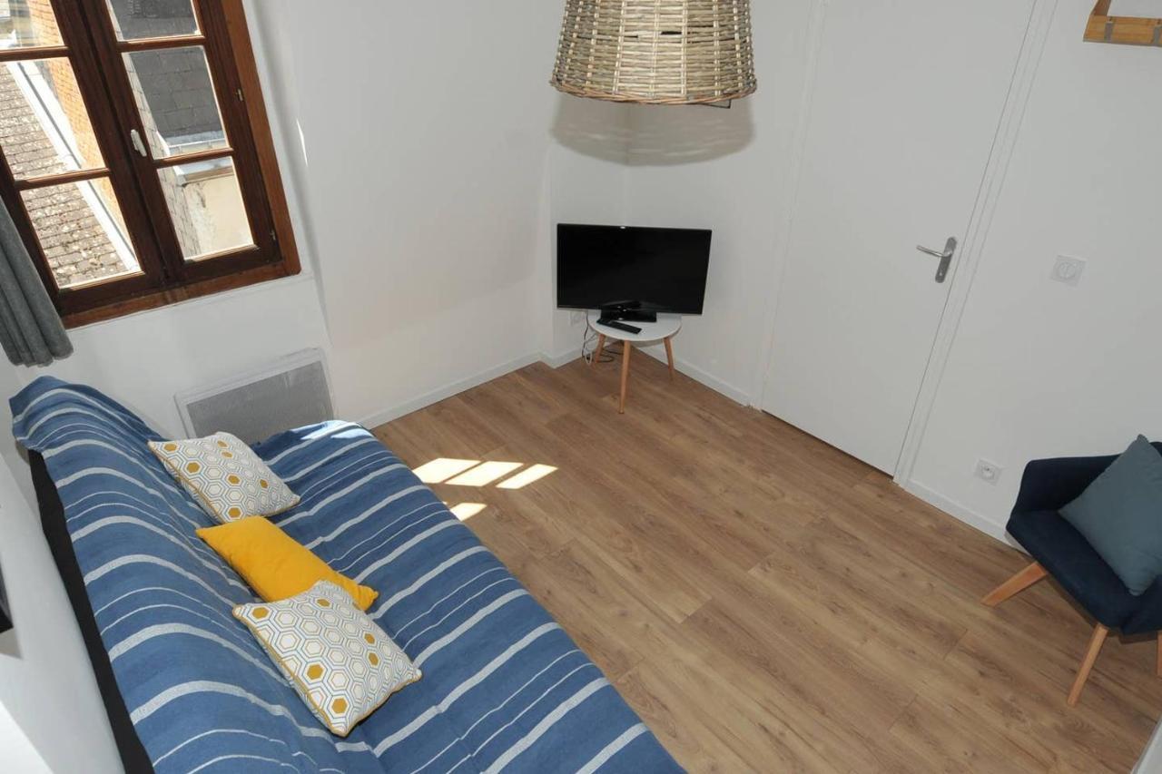 Vue Sur Les Toits, 35M2 Hyper Centre Honfleur Appartement Buitenkant foto