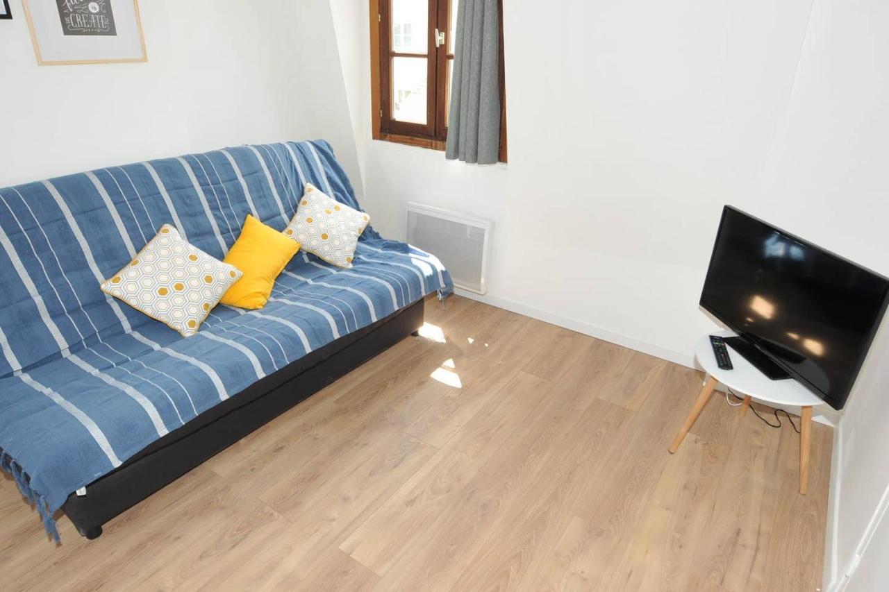 Vue Sur Les Toits, 35M2 Hyper Centre Honfleur Appartement Buitenkant foto